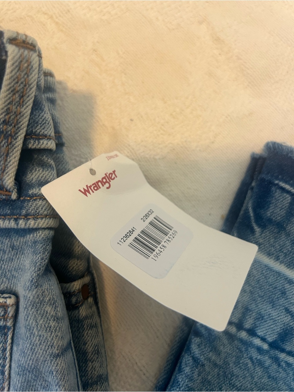 NWT Wrangler High Rise Fierce Flare Jeans - Oasis, Size 2 x 32 - Picture 6 of 14